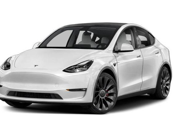 TESLA MODEL Y 2020 5YJYGDEF5LF000570 image